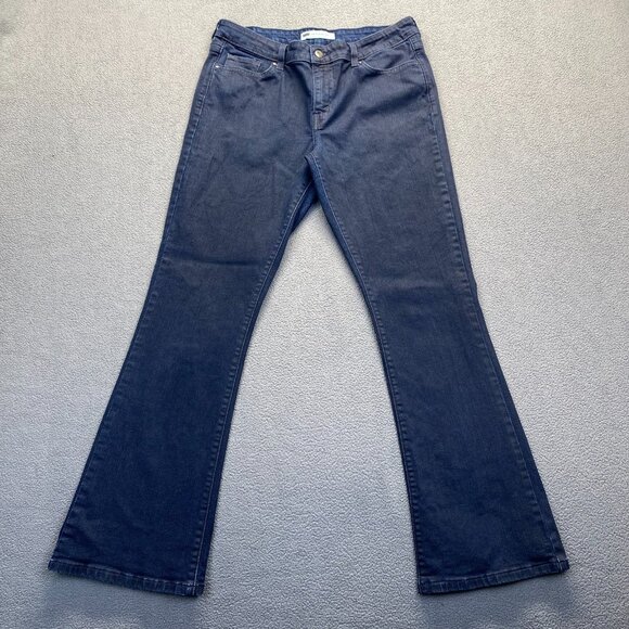 Levis Boot Cut SkinnyJ eans Women's Size 12M Stretch Mid Rise Denim - Picture 1 of 10